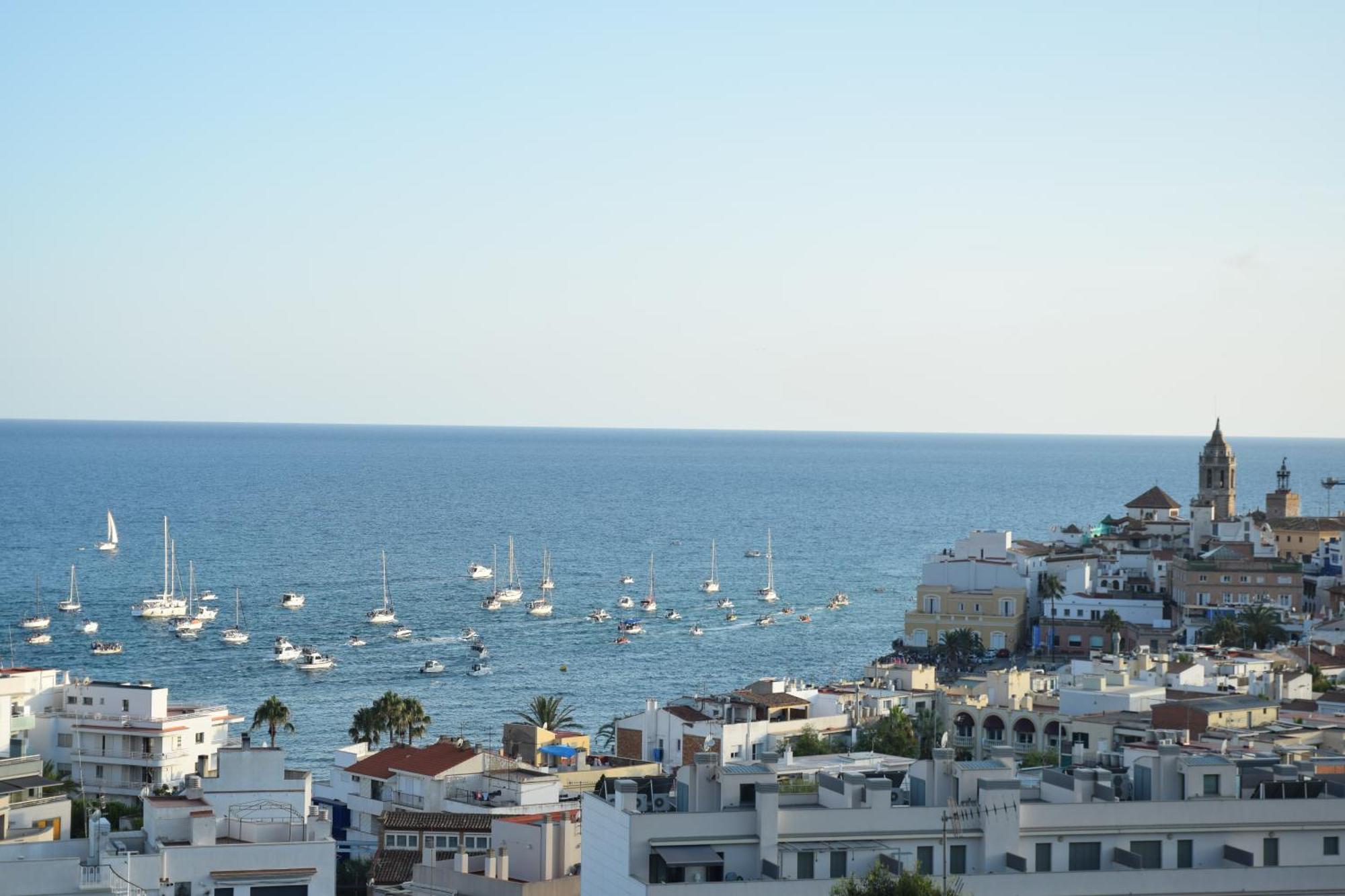 Apartamento Marinero, Vistas Impresionantes. Sitges Exteriör bild
