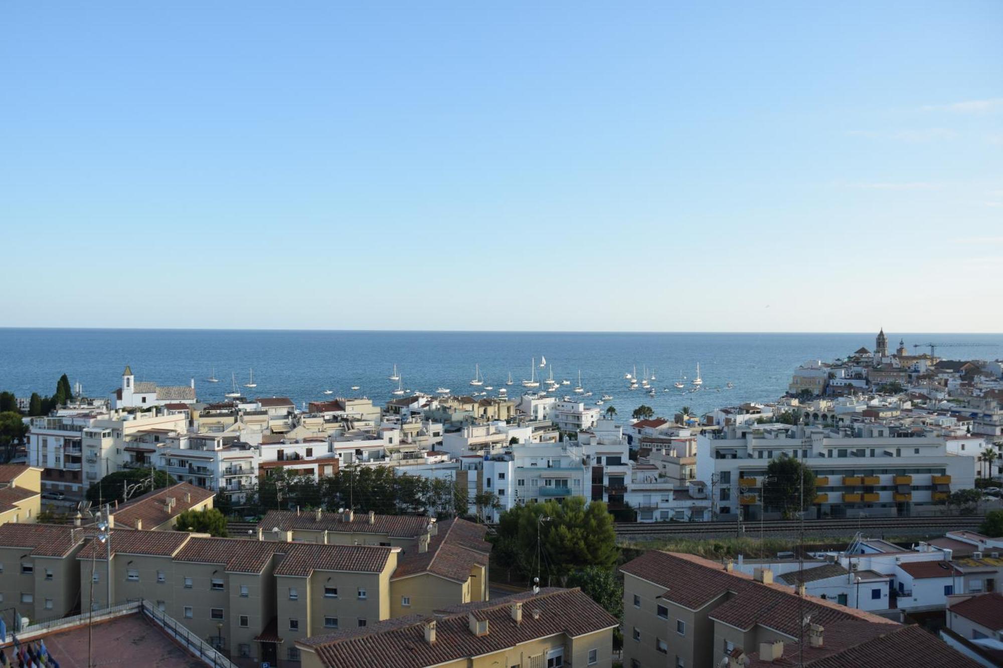 Apartamento Marinero, Vistas Impresionantes. Sitges Exteriör bild