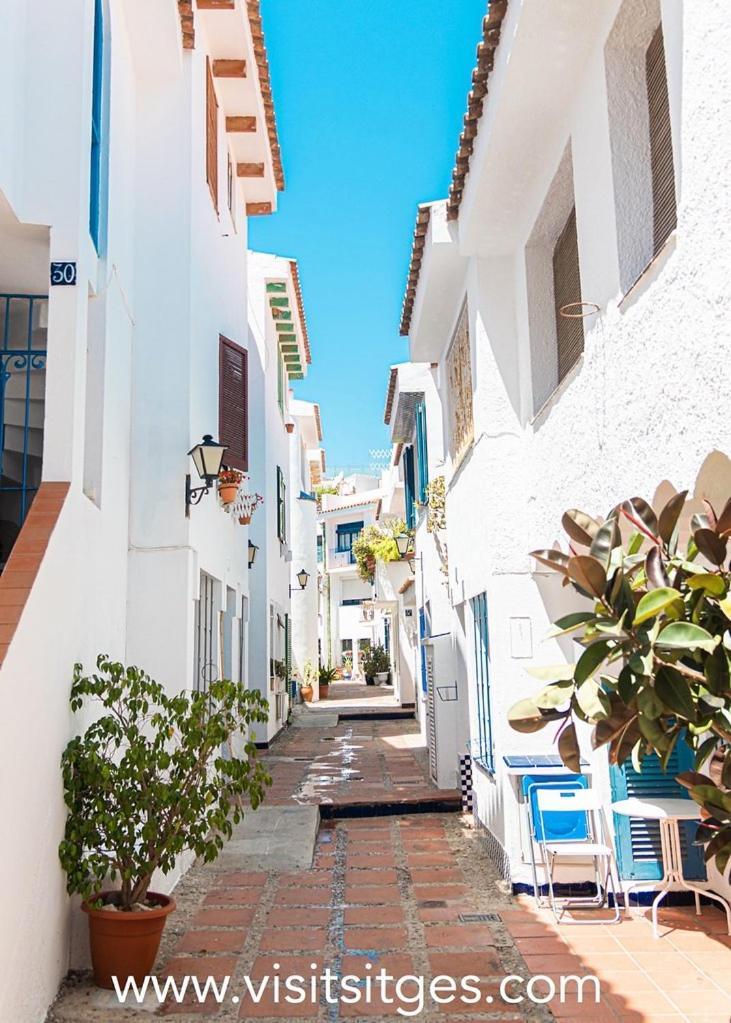 Apartamento Marinero, Vistas Impresionantes. Sitges Exteriör bild