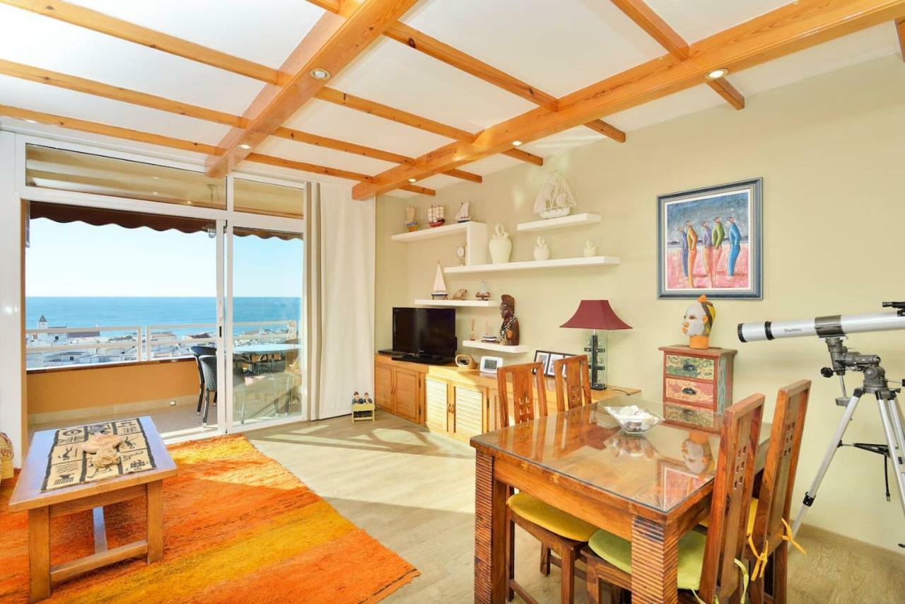Apartamento Marinero, Vistas Impresionantes. Sitges Exteriör bild